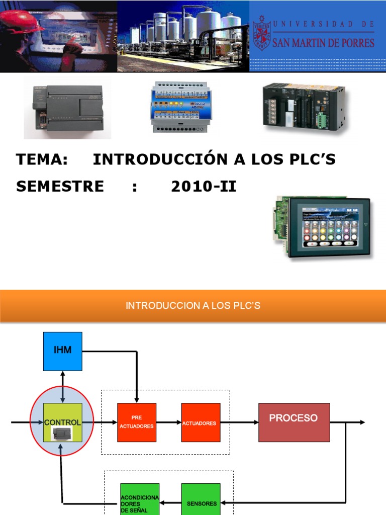 Semana 7 Introduccion Al PLC | PDF | Controlador lógico programable ...