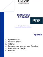 DEP - UNIDADE I - CAPÍTULO 05 - VETORES - AULA 01