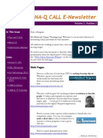 CALL Newsletter Volume 2 Number 2 October 2008