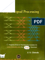 Digital Signal Processing-Chitode
