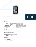 Galaxy tab2 p3100 17.78cm tablet with 1GHz processor