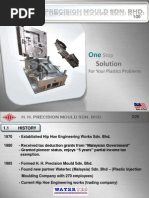 Download Quality plastic injection mold manufacturer in Malaysia - HH Precision Mould company profilepdf by Plastic injection Mould Manufacturer SN148699578 doc pdf
