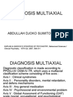 Diagnosis Multiaxial: Abdullah Djoko Suwito Sutomo