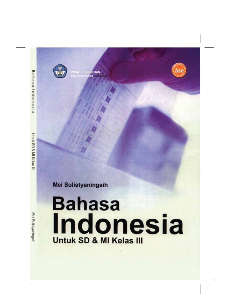 Buku Bahasa Indonesia Kelas 3 SD | PDF | Karier & Perkembangan