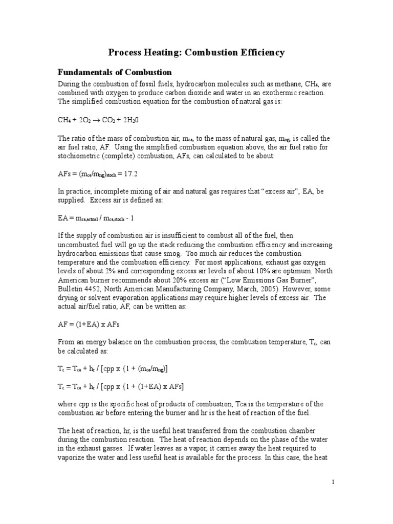 Boiler Efficiency Calcucations | PDF | Combustion | N Ox