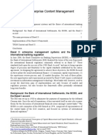 Basel II: and Enterprise Content Management: Date: 7/02/2005