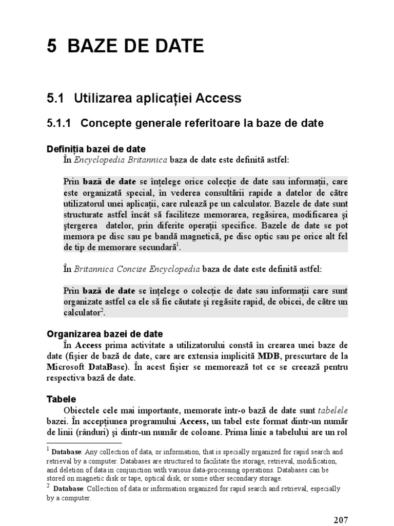 Baze De Date Referat