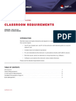 Classroom Requirements