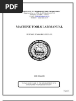 Download Machine Tools Lab Manual13-14 by Krishna Murthy SN148725585 doc pdf