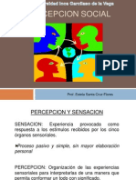 Unidad II Percepcion - Social