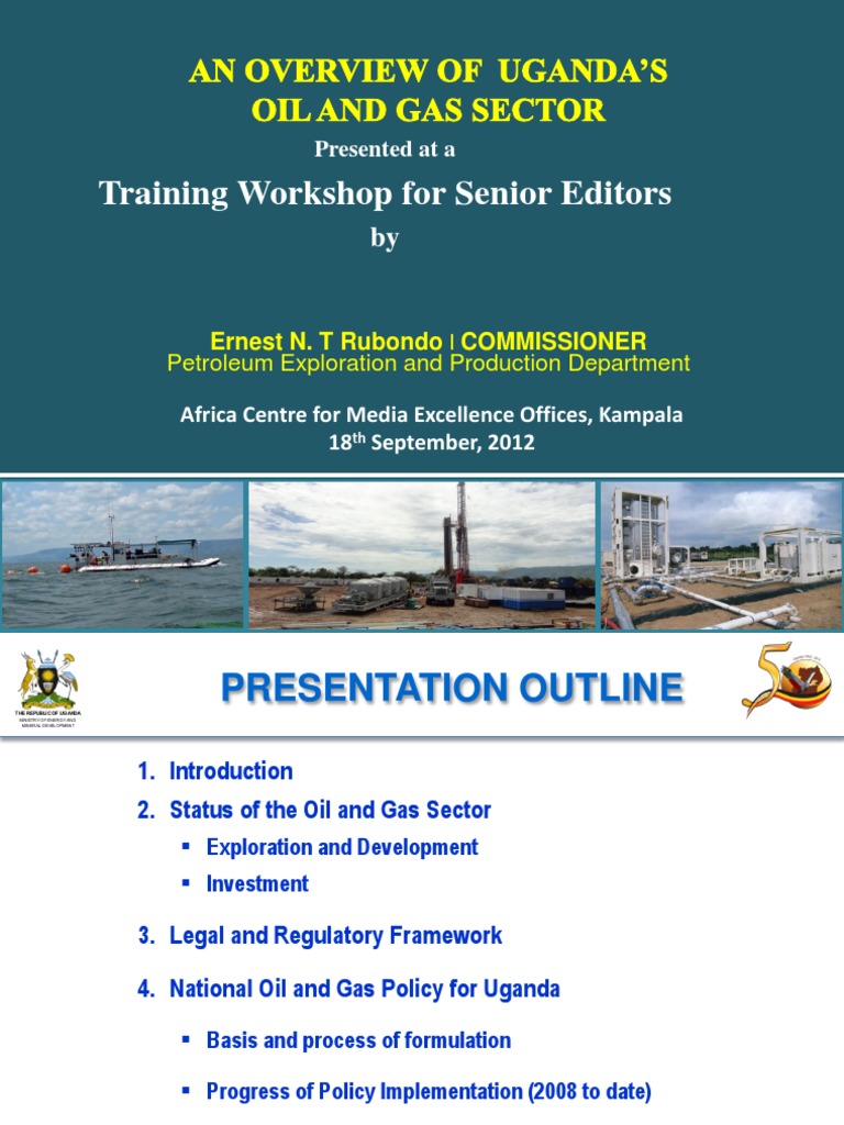 An Overview of Uganda's Oil and Gas Sector Oil Refinery Uganda