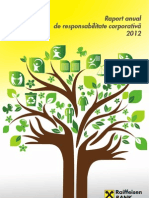 Raiffeisen Bank Raport de Responsabilitate Sociala 2012