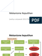 Mekanisme Keputihan, Gatal Dan Bercak Putih