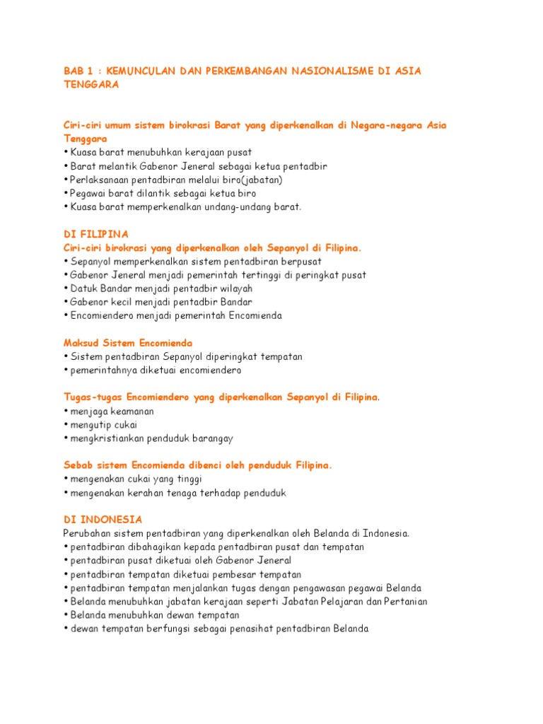 Nota Sejarah F5 Pdf