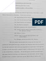 Memorandum of Meeting of The Bilderberg Steering Group, December 6 and 7, 1954, in Paris