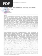 Download Women Men and Leadership - Crystal Hoyt by Elena Alejandra Ibarra SN148743929 doc pdf