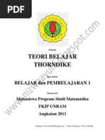 Download Teori Belajar Thorndike by Nizwa Ayuni SN148750275 doc pdf