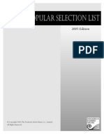 PopSelectionList 2005 PDF