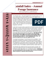 Annual Pasture Insurance