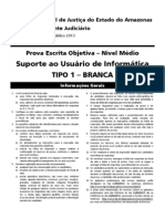 Tjam - Diversos Cargos - Assistente Judiciario - Suporte Ao Usuario de Informatica Tipo 01