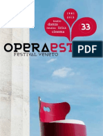 Operaestate Festival Veneto Programma 2013