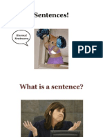 Sentence Types for English 28