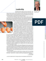 On Effective Leadership: Editorial