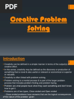 Creative Problem Solving