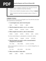 english worksheets class 1 nouns plurals verbs adjectives and
