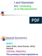Contending Approaches To Macroeconomics