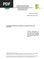 A Nova Astronomia Artigo