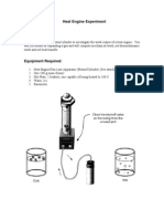 AREN 2110: Heat Engine Experiment
