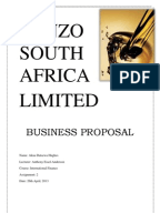 Project lo2 as4 business plan(case study) memo