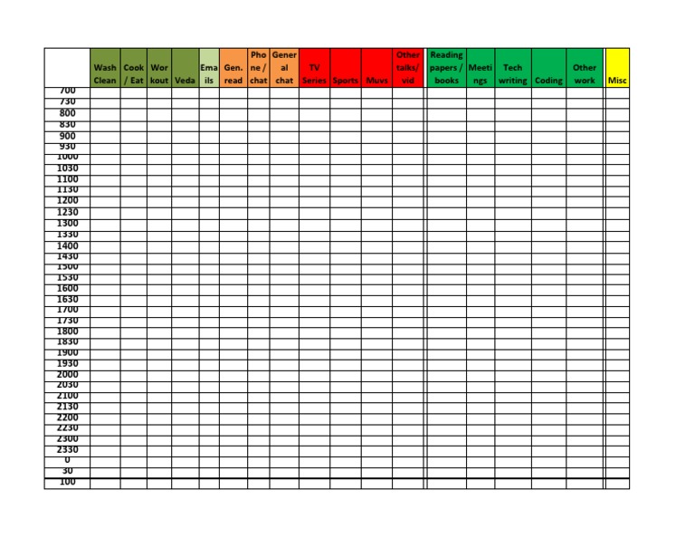 Time Sheet | PDF