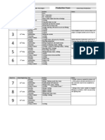 furture tense schedule