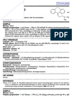 HPLC Analysis of Amitriptyline
