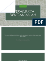 Interaksi Kita Dengan Allah