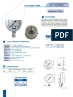 Manómetros Usos Generales: Aplicaciones