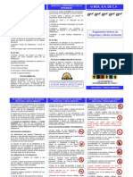 Reglamento Interno de Seguridad y Medio Ambiente G Box