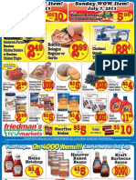 Friedman's Freshmarkets - Weekly Specials - July 5 - 10, 2013