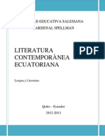 Literatura Contemporanea Ecuatoriana