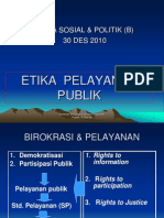 Etika Sosial & Politik (B) 30 DES 2010