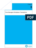 Time Managers Workplace Chapter 3: Maintaining Time Data