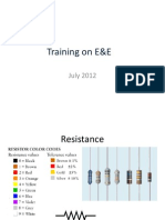 Training On E&E: July 2012