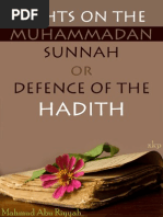 Lights On The Muhammadan Sunnah or Defence of The Hadith - Mahmud Abu Riyyah - XKP