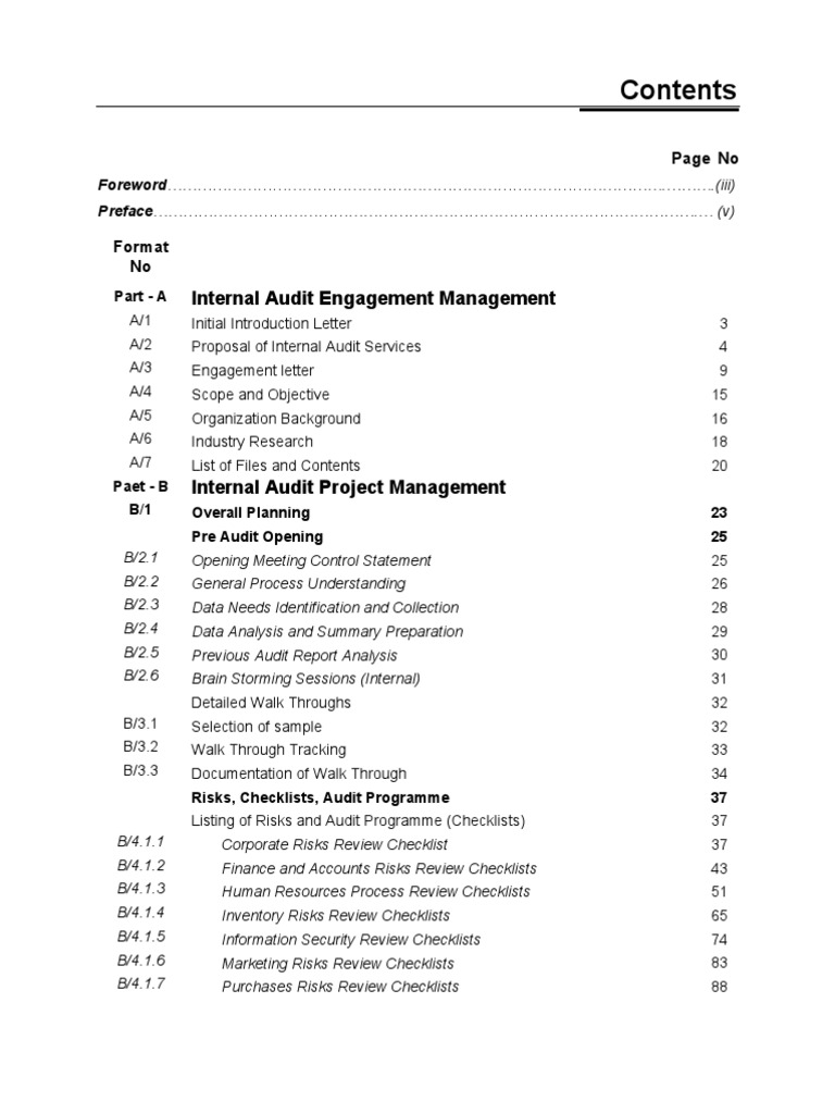 Internal Audit Manual Overview | PDF | Internal Audit | Audit