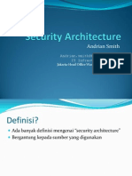 Security Architecture Present