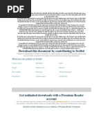 This Document by Contributing To Scribd: What You Can Publish On Scribd