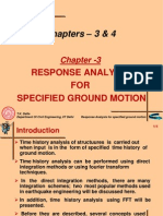 Seismic Analysis of Structures - II