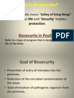 Biosecurity and Brooding